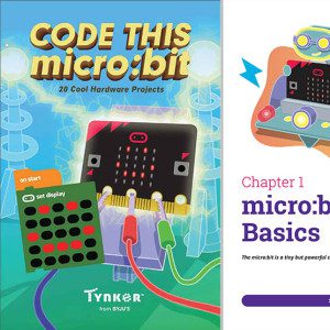 Microbit Book Art and Designs for Tynker Printed Learning Books - Illustrator Vector - © Tynker