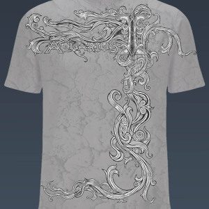Aquarius T-shirt Design - Corel Draw Vector - © Chris Clark